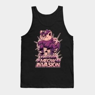 meow invasion Tank Top